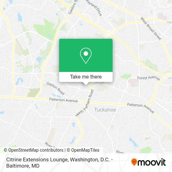 Citrine Extensions Lounge map