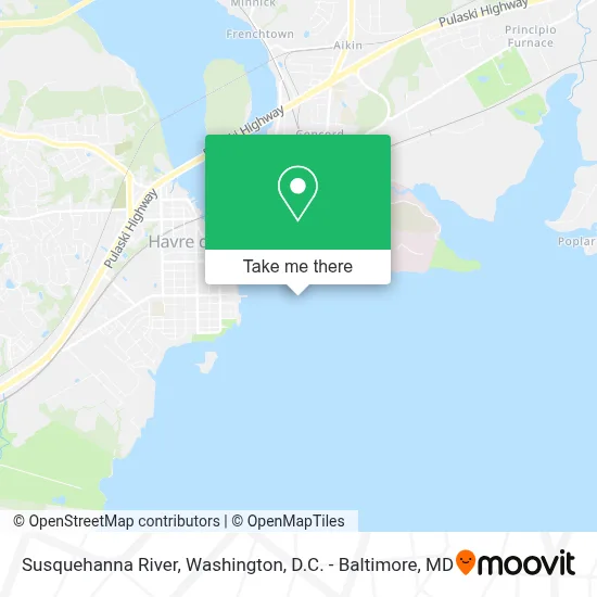 Susquehanna River map
