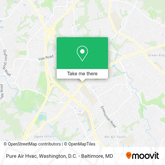 Pure Air Hvac map