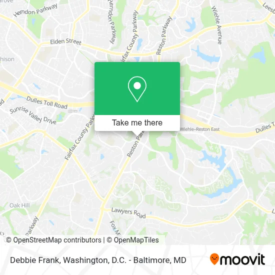 Debbie Frank map