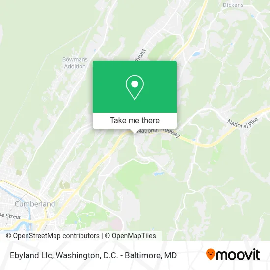 Ebyland Llc map