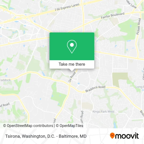 Tsirona map