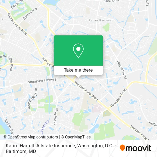 Karim Harrell: Allstate Insurance map
