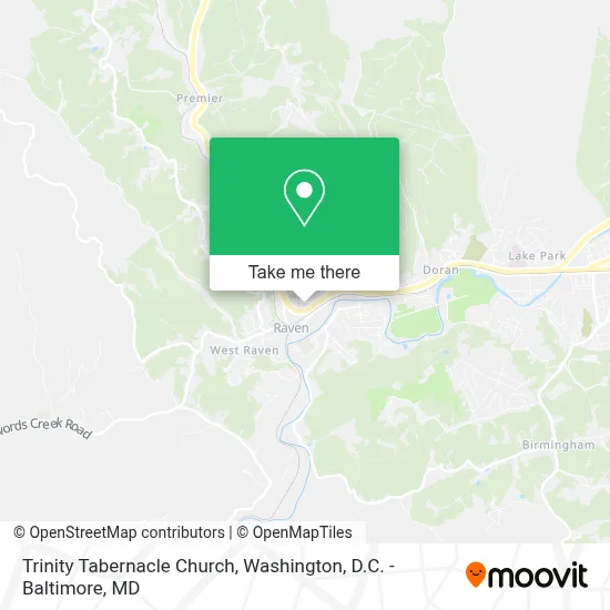 Trinity Tabernacle Church map
