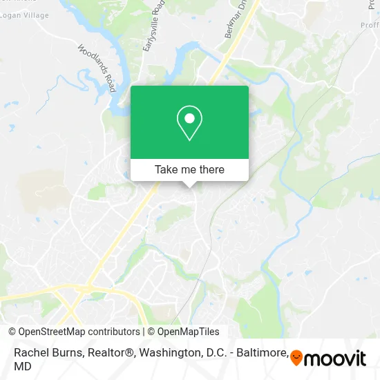 Rachel Burns, Realtor® map