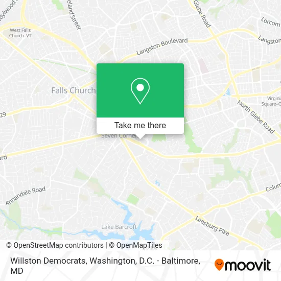 Willston Democrats map