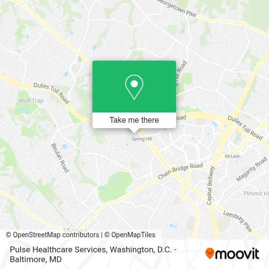 Pulse Healthcare Services map