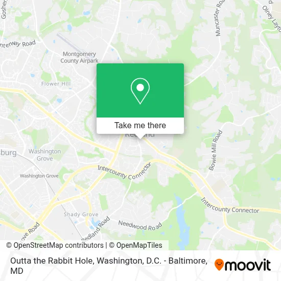 Outta the Rabbit Hole map
