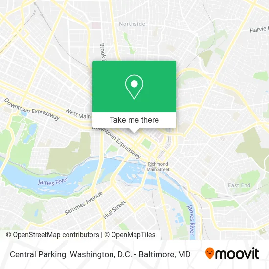 Central Parking map