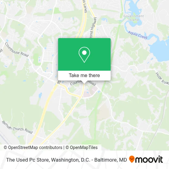 The Used Pc Store map