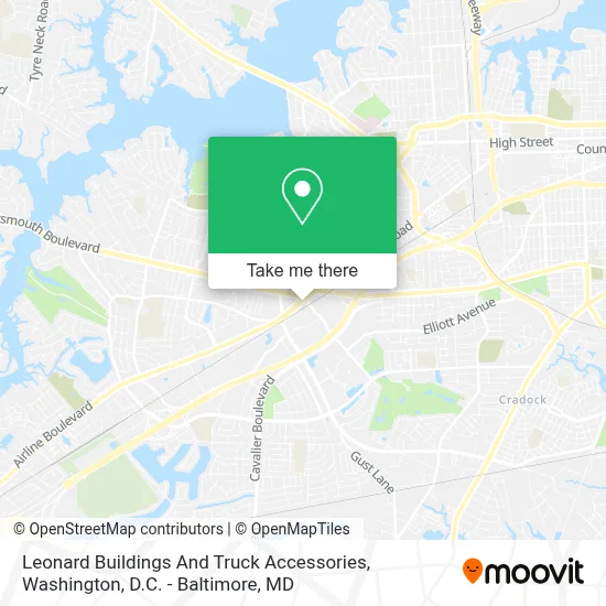 Leonard Buildings And Truck Accessories map