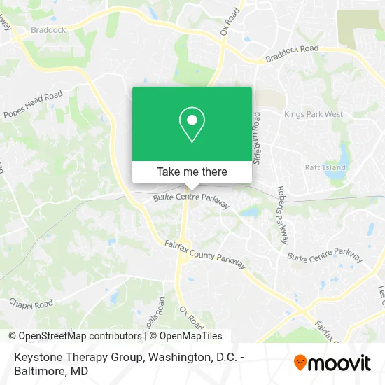 Keystone Therapy Group map