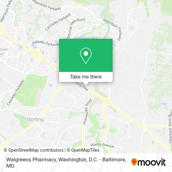 Walgreens Pharmacy map