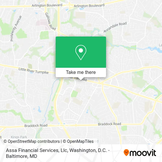 Assa Financial Services, Llc map