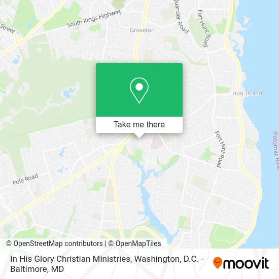 In His Glory Christian Ministries map