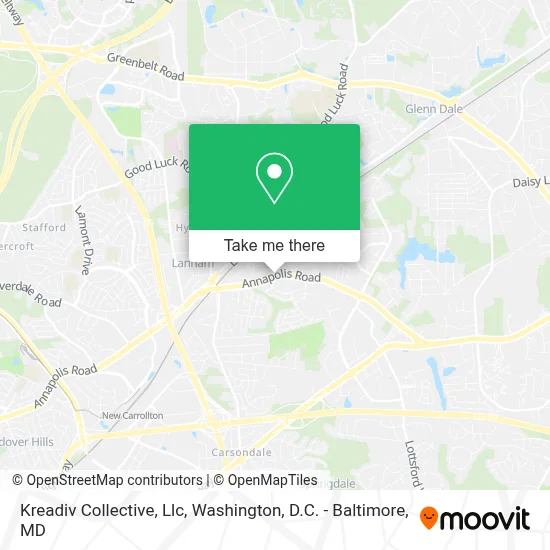 Kreadiv Collective, Llc map