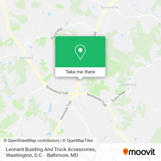 Leonard Building And Truck Accessories map