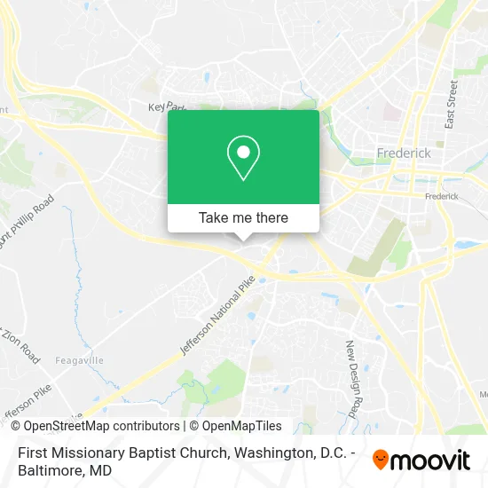First Missionary Baptist Church map