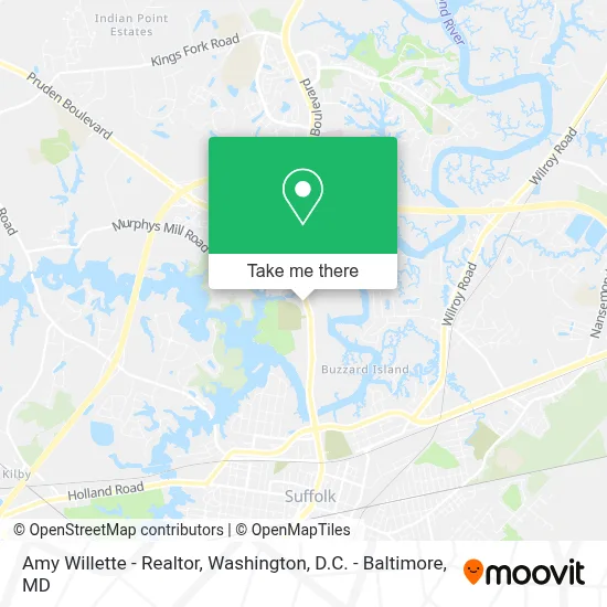 Amy Willette - Realtor map