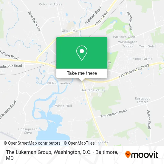 The Lukeman Group map