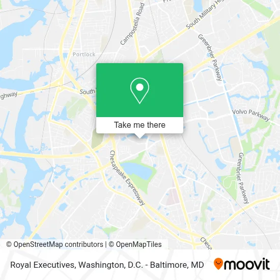 Royal Executives map
