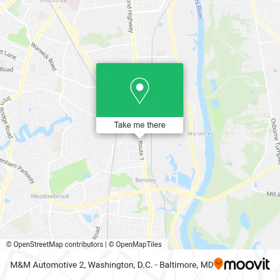 M&M Automotive 2 map