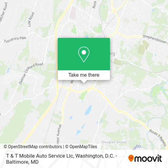 T & T Mobile Auto Service Llc map