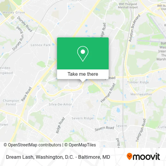 Dream Lash map