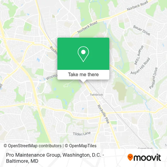 Pro Maintenance Group map