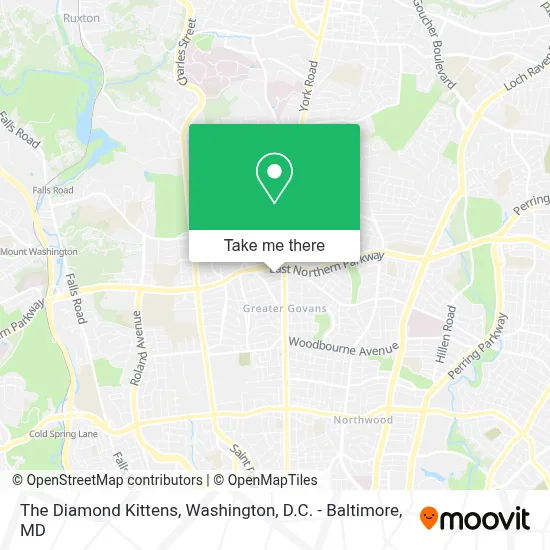 The Diamond Kittens map