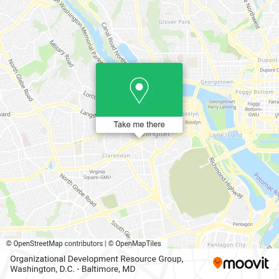 Organizational Development Resource Group map