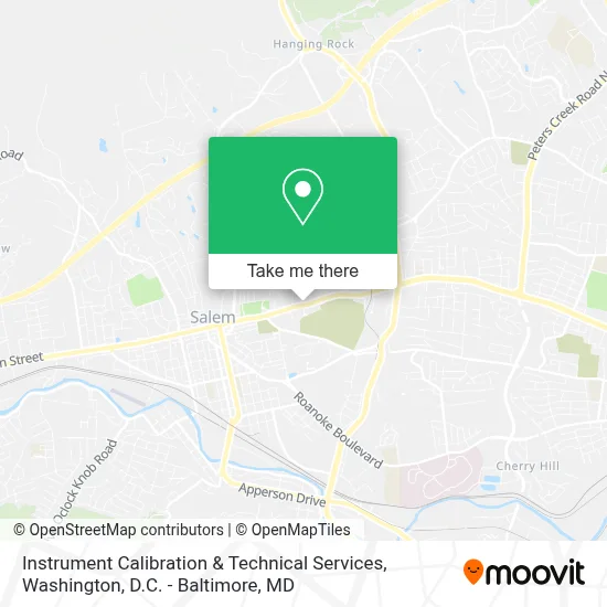 Instrument Calibration & Technical Services map