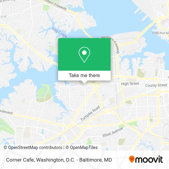 Corner Cafe map