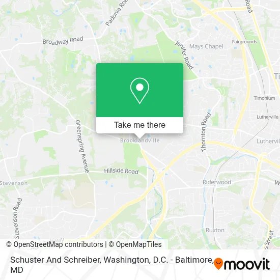 Schuster And Schreiber map
