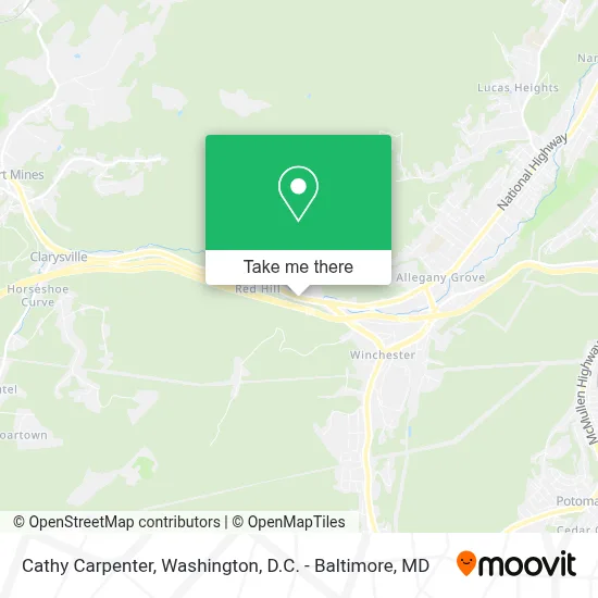 Cathy Carpenter map