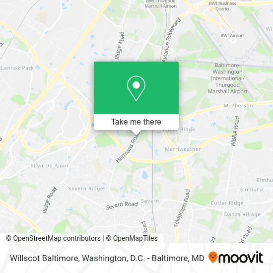 Willscot Baltimore map