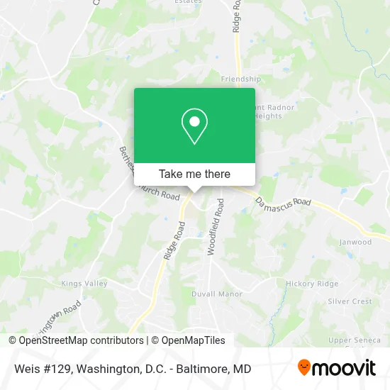 Weis #129 map