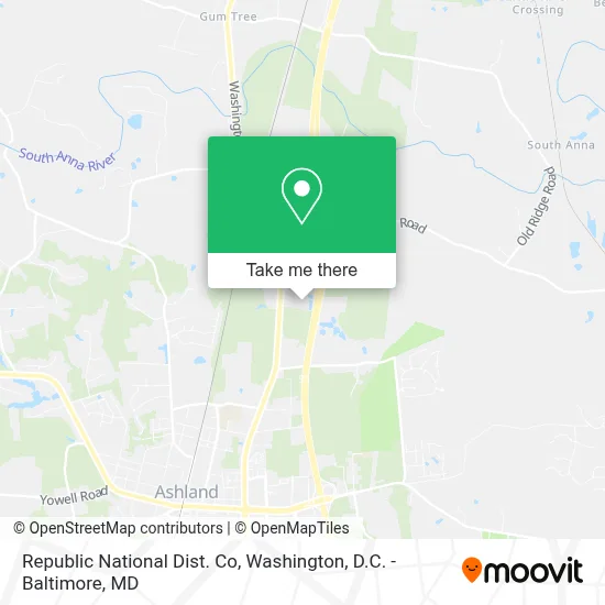 Republic National Dist. Co map