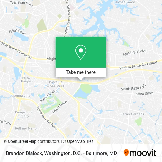 Brandon Blalock map