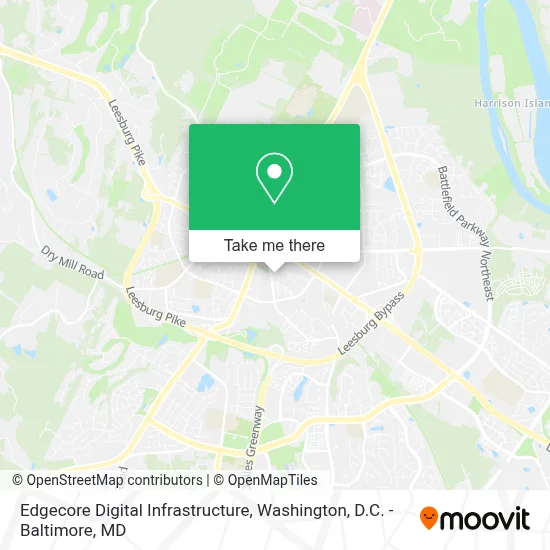 Edgecore Digital Infrastructure map