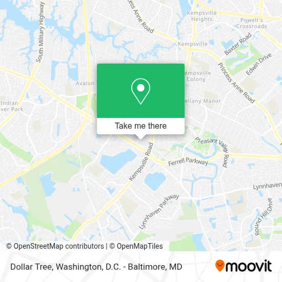 Dollar Tree map