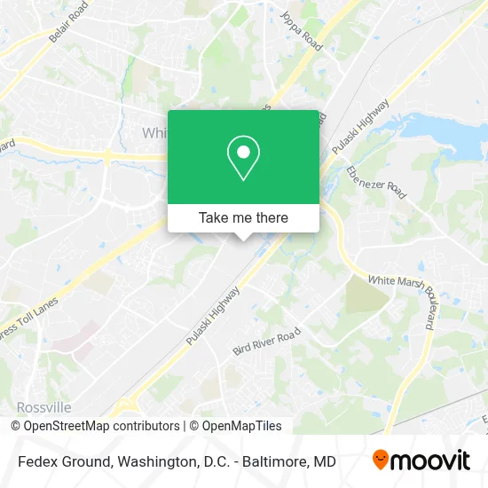 Fedex Ground map
