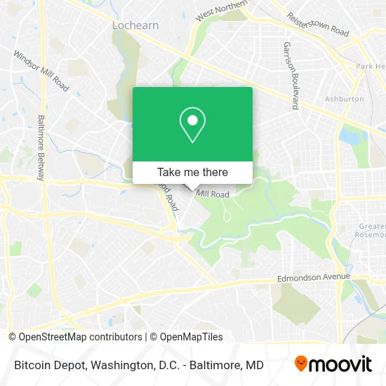 Bitcoin Depot map