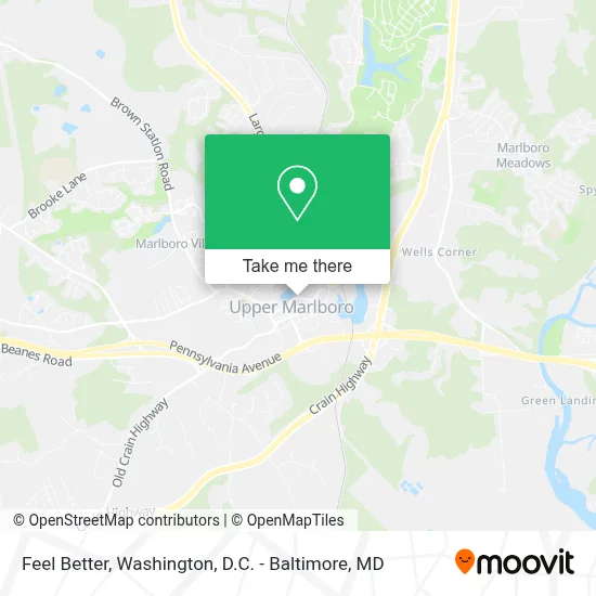 Feel Better map