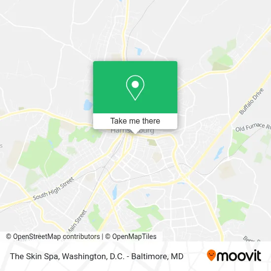 The Skin Spa map