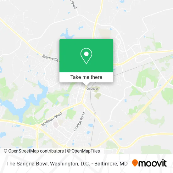 The Sangria Bowl map