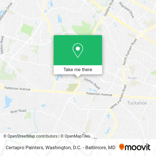 Certapro Painters map