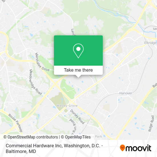 Commercial Hardware Inc map