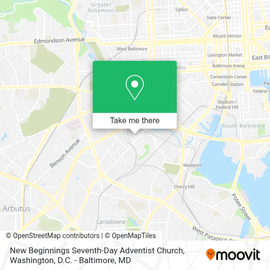 New Beginnings Seventh-Day Adventist Church map