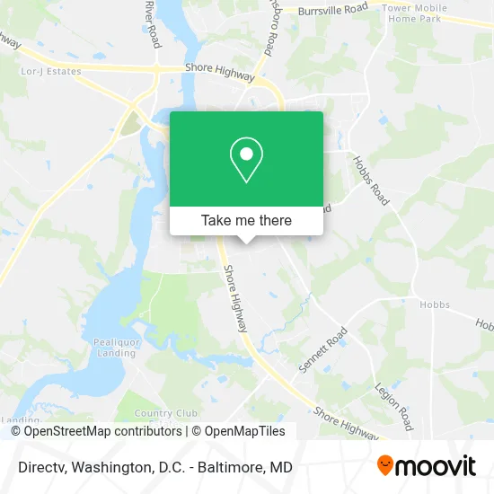 Directv map